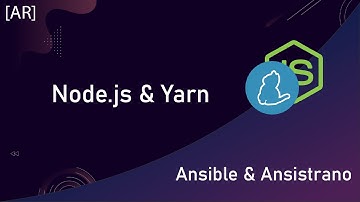 Installing Nodejs and Yarn using Ansible