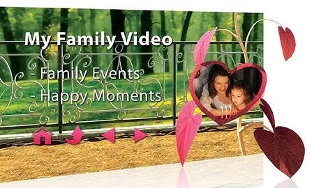 PowerDirector 10 - 3D Disc Menu Sample