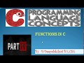 C programming tutorial | part 4 | Function in c | Call By value | Call By reference