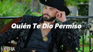 Video voorbeeld van "Saul El Jaguar - Quien Te Dio Permiso (LETRA)"