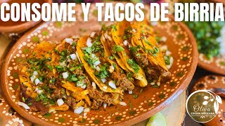 Birria de Res con Consumé y Tacos de Birria