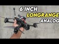Drone fpv Longrange GEPRC Vapor X6 analog
