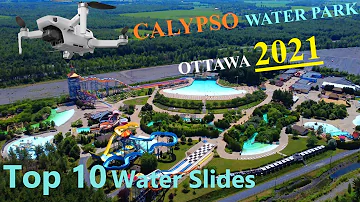 Calypso Water Park Ottawa || Top 10 Water Slides #calypso #rotorify