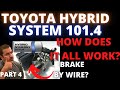 How Toyota Hybrid System Work Part 4 Hybrid Brakes