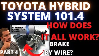 how toyota hybrid system work part 4 hybrid brakes