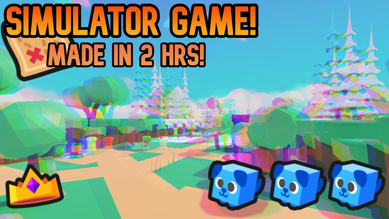 I made a simulator game in 2 hours! - YouTube