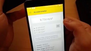 Xiaomi Redmi Note 3 Pro Accelerometer issue