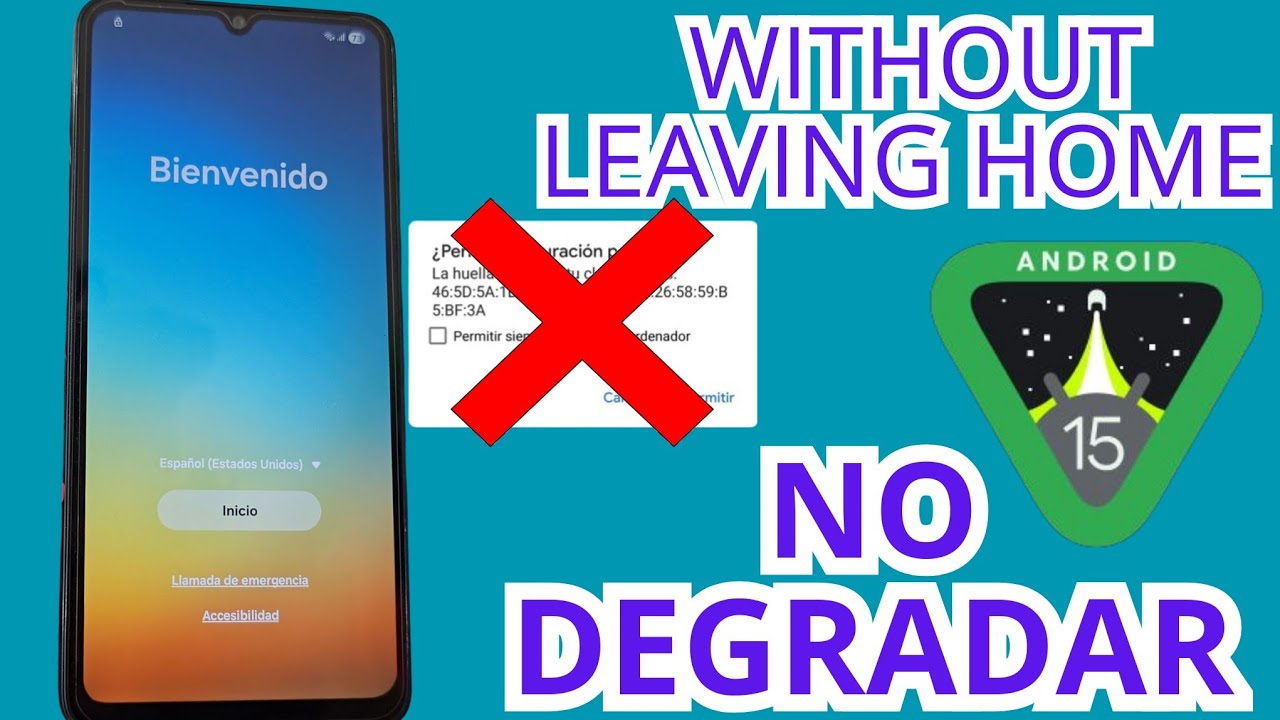 ANDROID 15 - Quitar o Eliminar cuenta de google samsung a05 frp bypass ...
