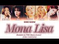 BLACKPINK OT5 (With Miyeon) MONA LISA (Original by Soojin) [COLORS CODED LYRICS] | AI COVER