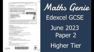 Edexcel Higher Paper 2 June 2023 Exam Walkthrough