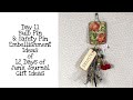Day 11 Bulb Pin & Safety Pin Embellishment Ideas of 12 Days of Junk Journal Gift Ideas