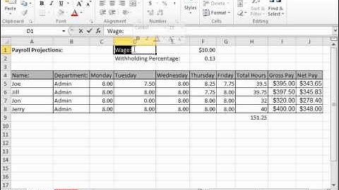 Excel 2010 Tutorial The Mini Toolbar Microsoft Training Lesson 1.15