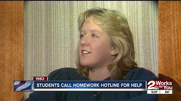 Looking back: In 1982, students call homework hotline for help