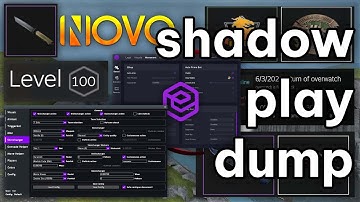 shadowplay dump csgo cheating | semi rage with knife | ft. novo.win, exitium.dev, spirthack.me