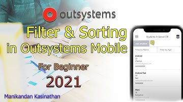 Filter, Sort by events in Outsystems | How to filter and sort the entity item from client action