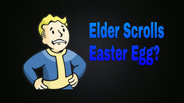 Fallout 4 - Elder Scrolls Easter Egg