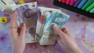 Digitally & cash stuffing £350  week 21  UK Budgeter
