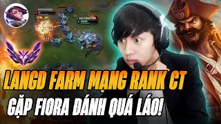 LANGD BÁN HÀNH CAO THỦ FIORA VÀ NỐI THÙNG CỰC KHÉT GÁNH TEAM MÃN NHÃN DÙ BỊ RỪNG CAMP LIÊN TỤC