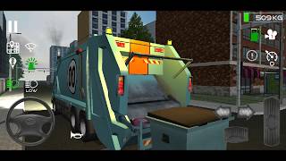 TRASH TRUCK SIMULATOR-DRIVING GARBAGE CAR GAMEPLAY ANDROID +LINK screenshot 5