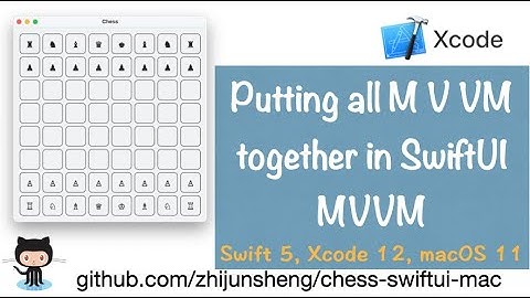 iOS SwiftUI 013: Putting Model View ViewModel together in SwiftUI MVVM