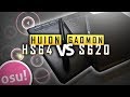 Tablet Comparison: Huion HS64 vs Gaomon S620