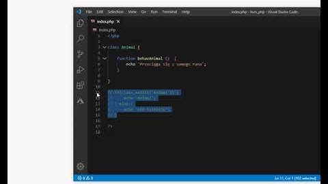 Kurs PHP - 32 - Metody w klasach.