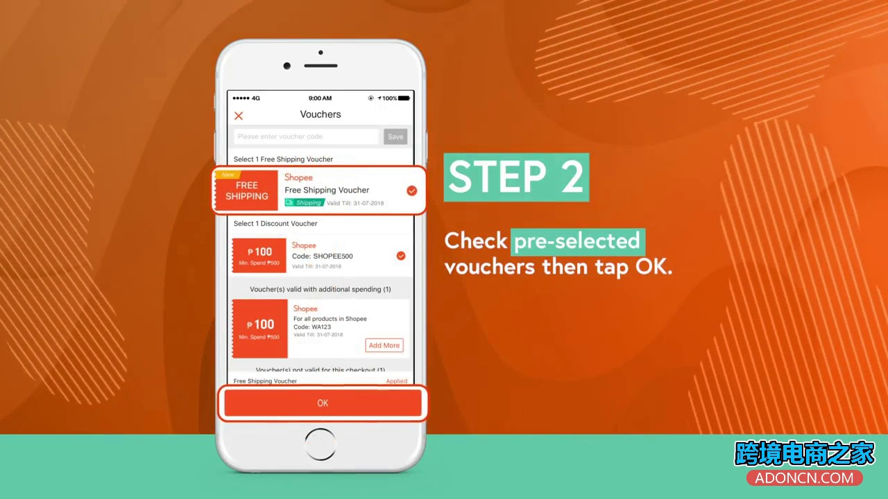 SHOPEE虾皮教程 How To Apply Free Shipping Vouchers at Checkout ...