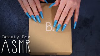 ASMR Blissim (ex Birchbox) unboxing (🎧 soft spoken, sleepy cardboard sounds, tapping & scratching)