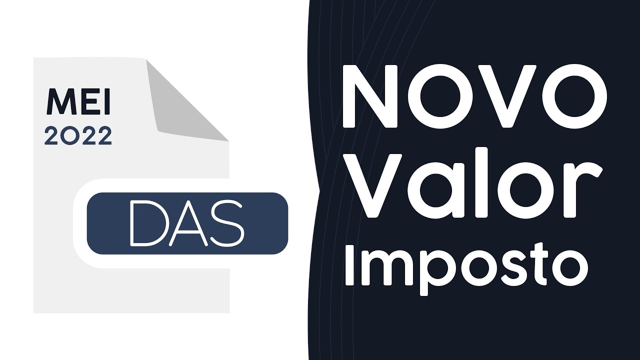 Novo Valor Imposto DAS MEI 2022