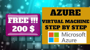 HOW TO CREATE VIRTUAL MACHINE IN  AZURE
