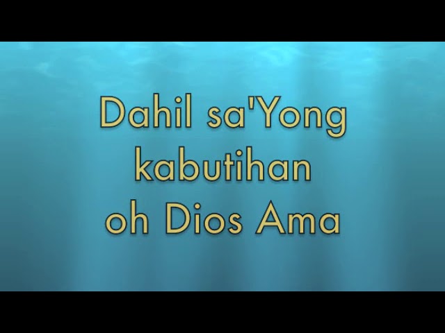 Nag iisang Ikaw - Videoke-Minus 1 ( Praise Song To God )