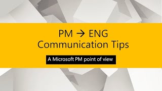 4 Tips for PMs to communicate with Engineers