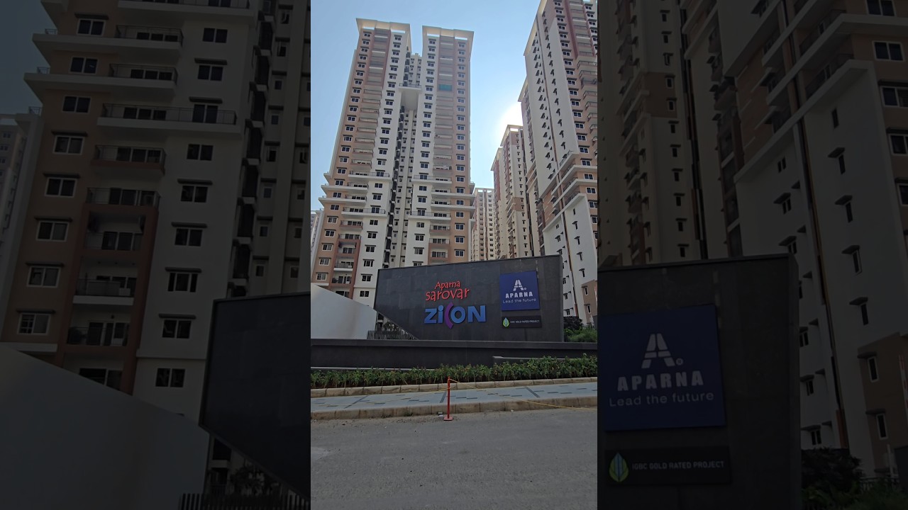 Investor Unit @Aparna: MODERN 2BHK Flat Sale | Luxury Amenities & That Beautiful Balcony View! 😍