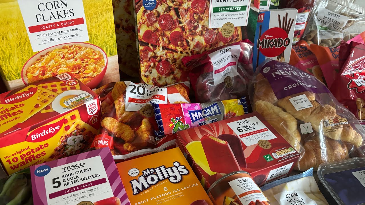 Tesco Slimming World and family food shopping haul | Grocery Haul UK