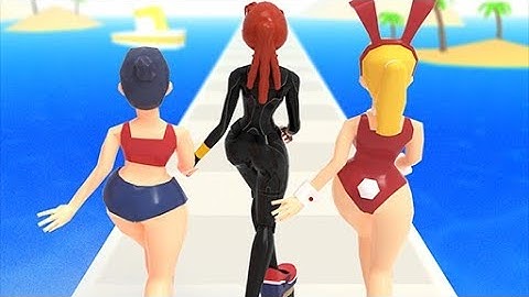 Dancing race, Mobile gameplay, Step-by-step guide,Level upgrade, Levels 3-4