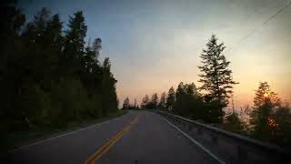 Flathead Lake Montana Time Lapse Drive