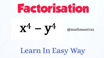 Factorisation of Algebraic Expressions Class 8