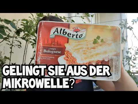 Video: Wie Man Lasagne In Der Mikrowelle Kocht
