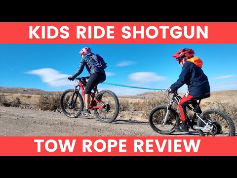 Kids Ride Shotgun, la cuerda de remolque para llevar a nuestros niños a la  aventura y para socorrer a adultos – BICICLUB