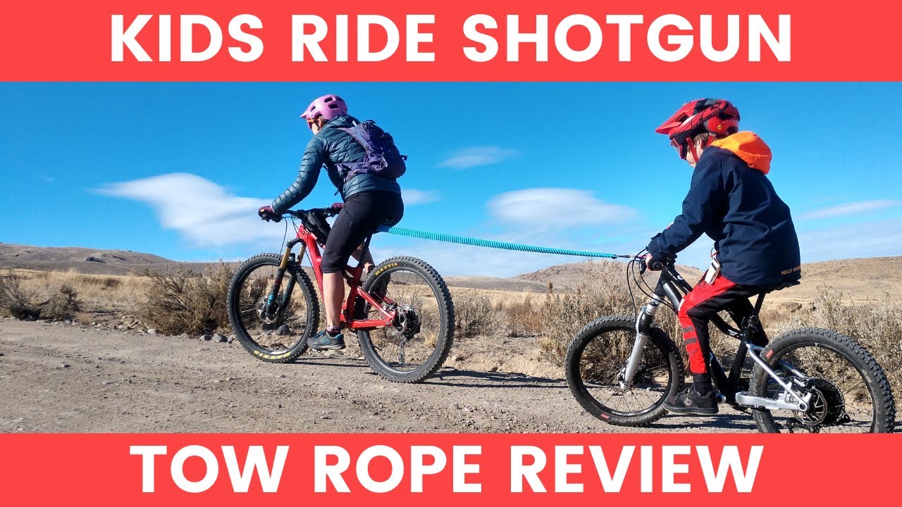 New mountain biking tow rope launched by Kids Ride Shotgun - Cycle