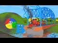 Learn about the Letter B - The Alphabet Adventure With Alice And Shawn The Train