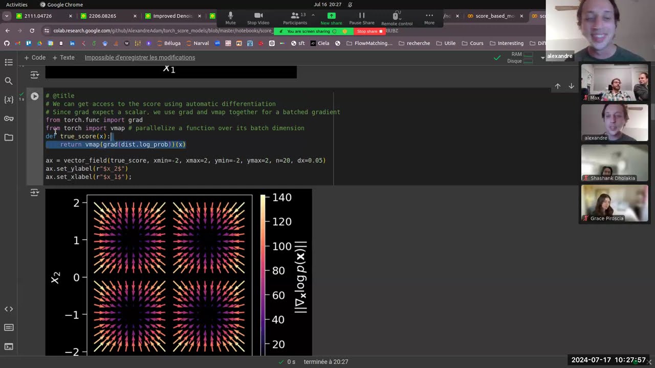 FOCI guest lecture: Diffusion models, by Alexandre Adam