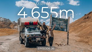 4.655m NEUER REKORD! Abenteuer Roadtrip PAMIR HIGHWAY #overlanding #silkroad #offroadcamper