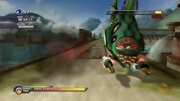 Sonic Unleashed HD Egg Devil Ray Boss Fight