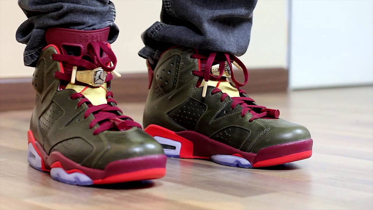 Air Jordan 6s Cigar on feet Review 