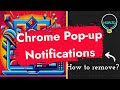 How to Remove Chrome Pop-up Notification Virus? Explanation & Detailed Guide