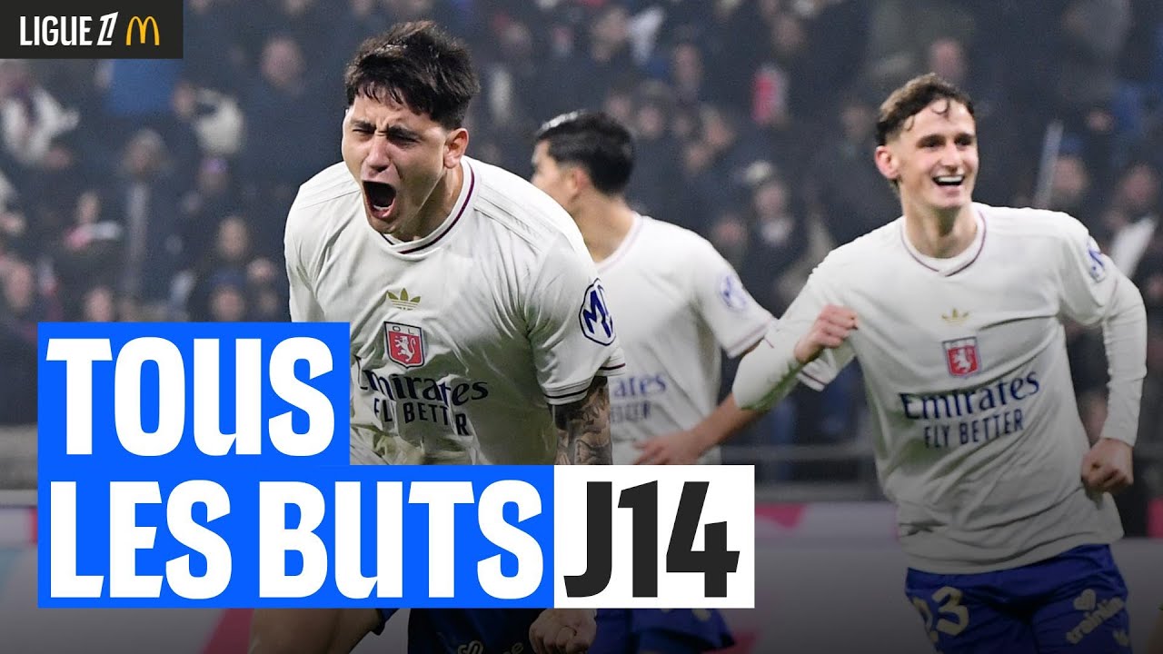 TOUS LES BUTS de la 14ème journée | Ligue 1 McDonald’s 25/26