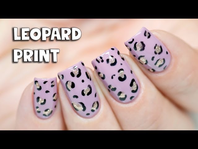 NAIL ART FOR BEGINNERS - Simple Leopard Print - YouTube
