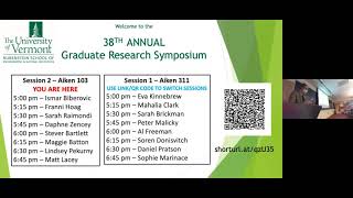 2021 Graduate Symposium Session 2