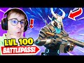 HO PROVATO LA NUOVA SKIN LIVELLO *100* OMEGAROK DELLA STAGIONE OG SU FORTNITE?!? *LIVELLO FINALE*